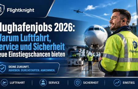 Flughafenjobs 2026: Wie Sicherheit, Passagierservice und operative Präzision den Luftverkehr tragen